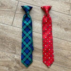 Set of (2) Boys Holiday Ties Chaps & Wembly